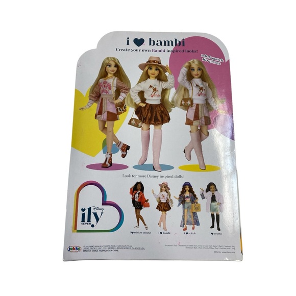 Disney ily 4Ever I ❤️ bambi Inspired Fashion Doll - Picture 11 of 15